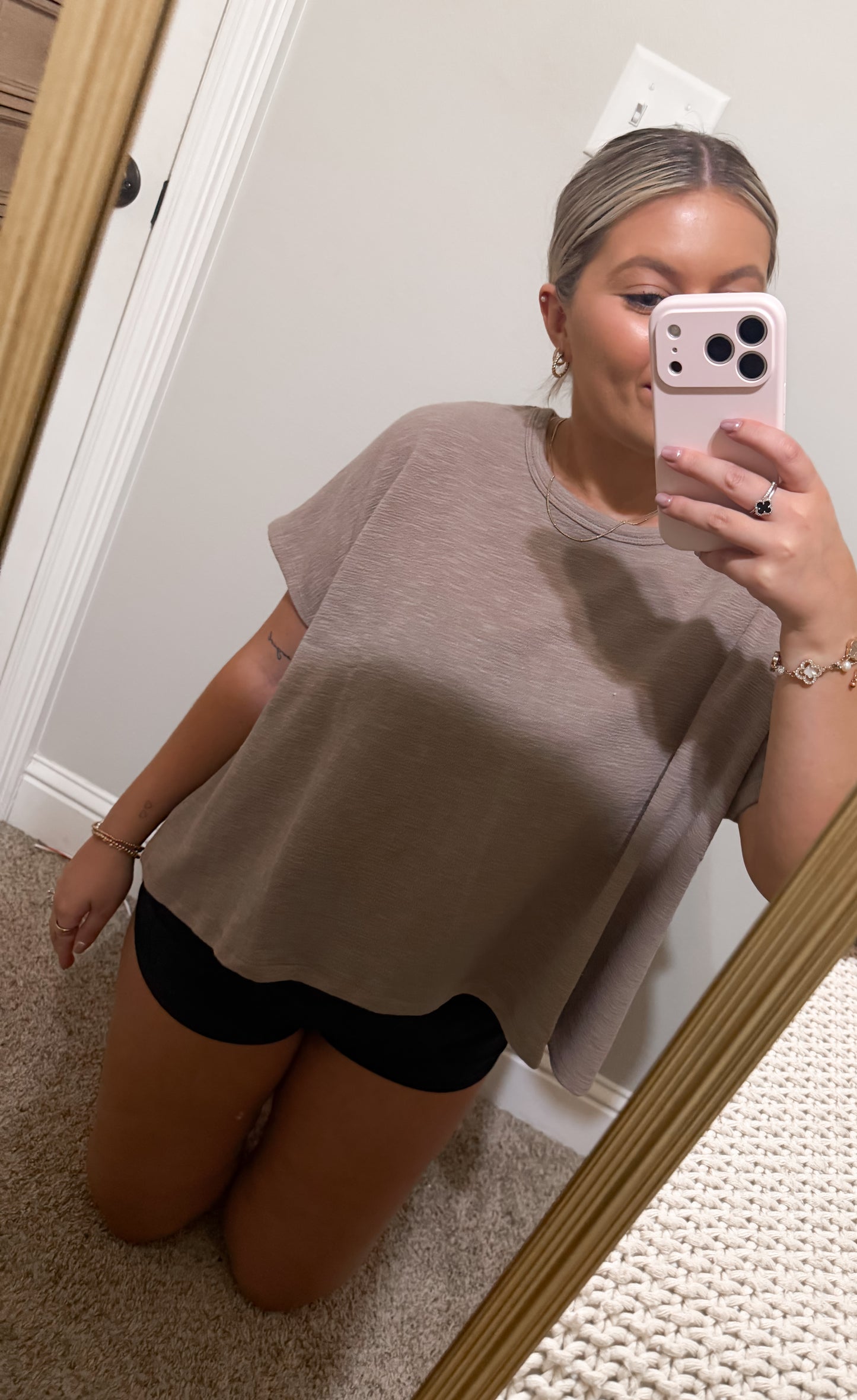 cocoa oversized tee
