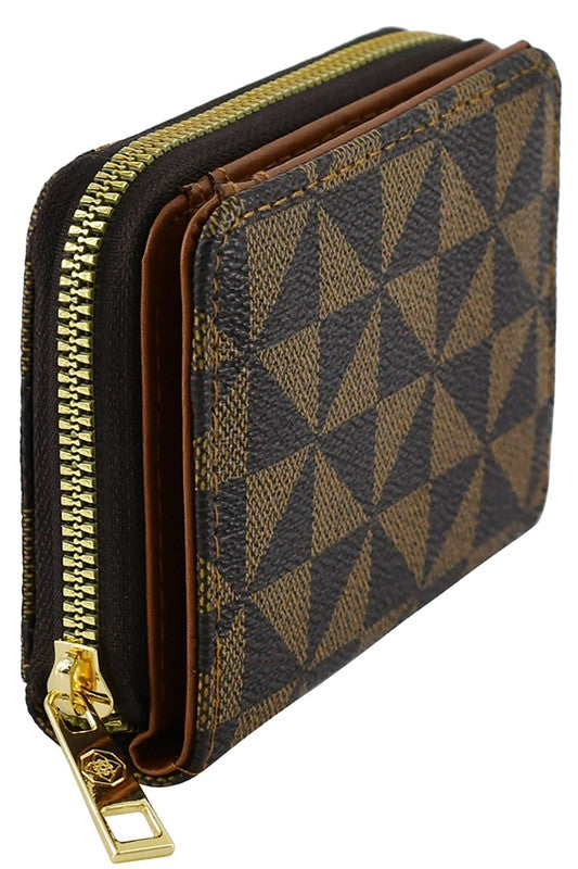 PM Monogram Accordion Bi-fold Wallet