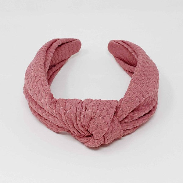 Embossed Charm Headband