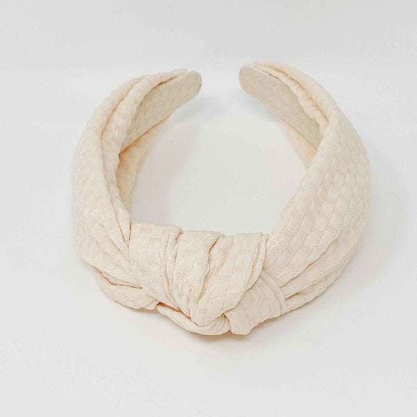 Embossed Charm Headband