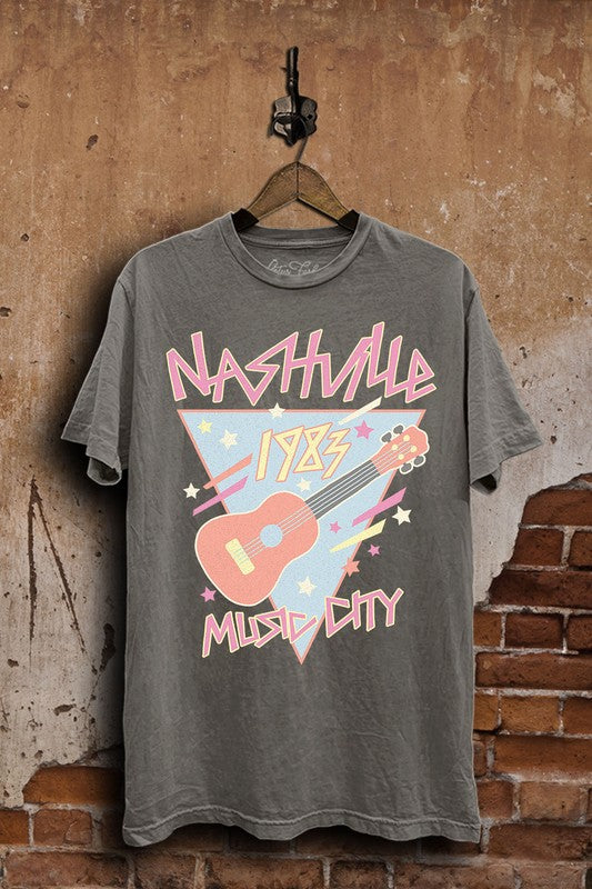 Nashville Music City Graphic Top